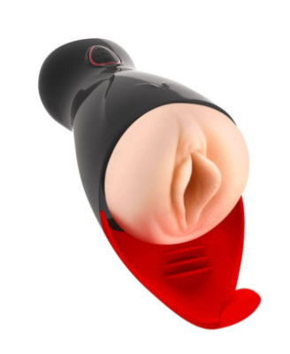 Masturbateur luxe 3D sensitive avec stimulateur de périnée 